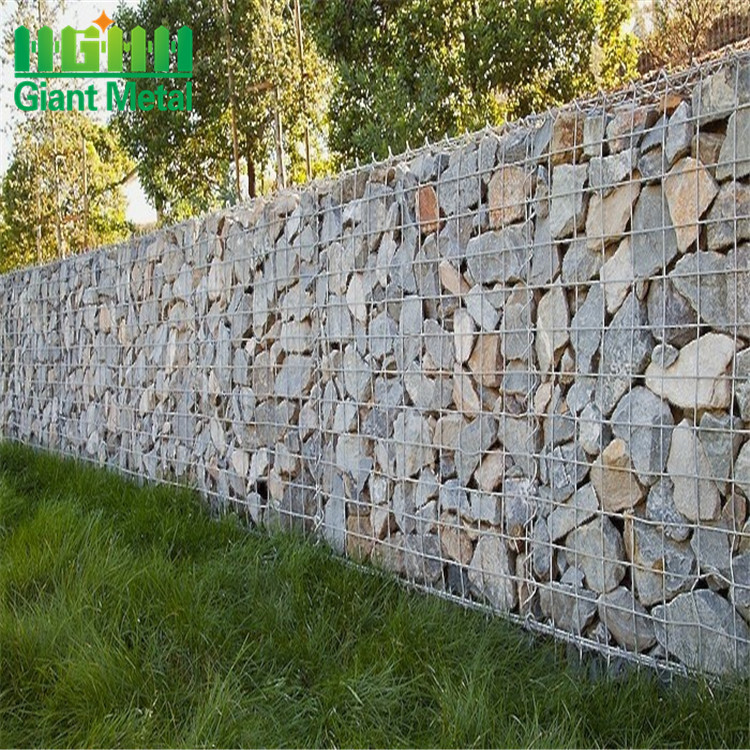 Galvanized Wire Mesh Wall Stone Cage
