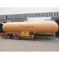 Circular Type Shape Gasoline Fuel Truck Tanker Trailer