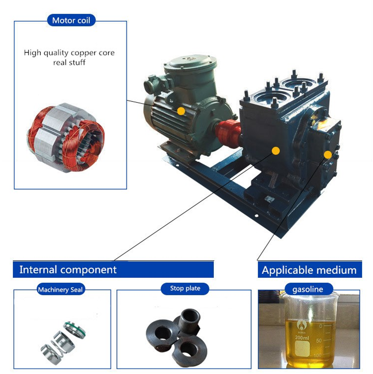 Gear mud pump   Pond sewage pump  Large flow sludge conveying pump