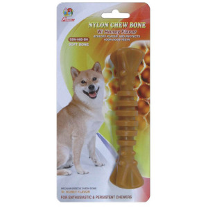 Percell 6 &quot;Nylon Dog Chew Spiral Bone Honey Duft