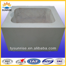 fireproof block fused cast azs refractory brick for glass furnace, AZS--33,36,41