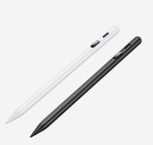 Stylus with a screen to display battery level