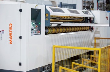 ROTARY SHEAR MACHINE FOR CARTON BOARDS