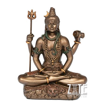 Metal brass casting bronze lord shiva shakti statue