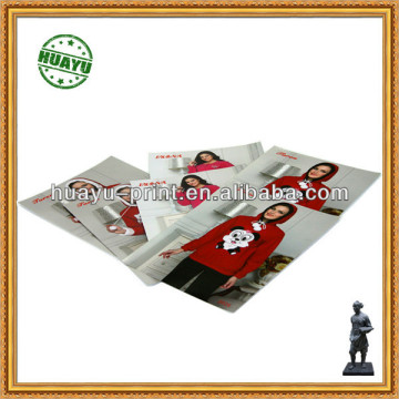 4C printing sport clothes catalog printing