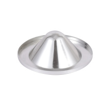 espejo de aluminio reflector lámpara de lámpara de metal redonda de lámpara