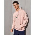 Special design custom mens long sleeve hoodies