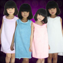 Children Magic Wear Beach Bath Towels Skirt Wrap With Straps