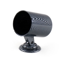 52mm Universal Gauge Cup Car Mount Holder in Carbon Black: Single Auto Car Meter Pods Dash Pod Mount Bracket