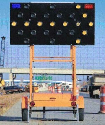 Solar Arrow Board Trailer