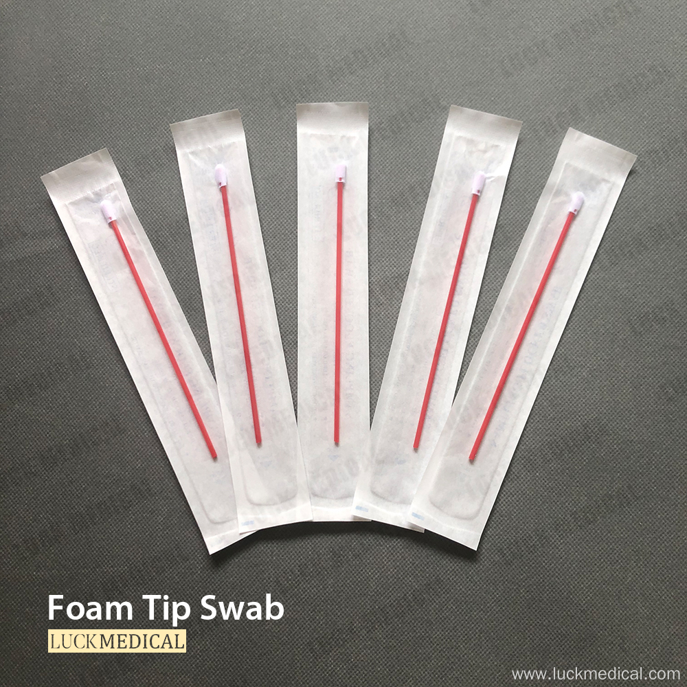 Bacterial Culture Transport Swab with Foam Tip