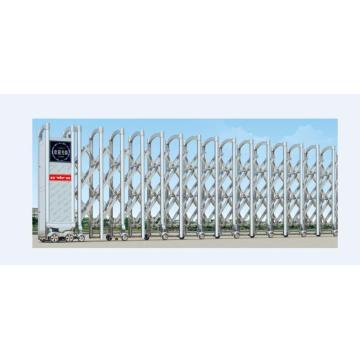 Industrial Trackless Electric Retractable Sliding Gate