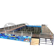 Outdoor Large Steel Frames PVC Swimming Pool