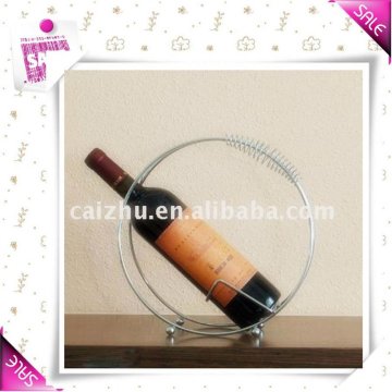 Metal iron wine rack