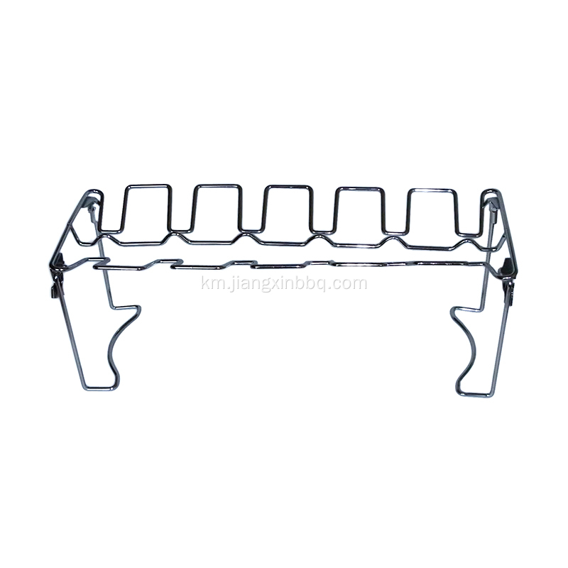 Barbecue Leg And Wing Grill Rack សម្រាប់បសុបក្សី