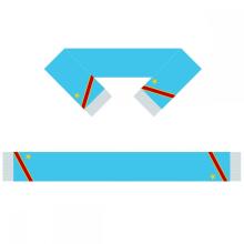 Congo Scarf Flag Football Team Scarf Soccer Fans Scarf 15*150cm