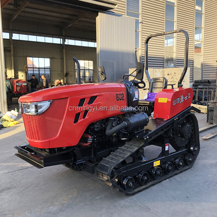 Factory Price 80HP Farm Tractor Usage Small Agricultural Tractor Crawler Mini Tractor For Sale
