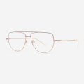 Polygon Aviator Metal Women's Optical Frames