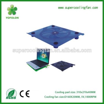 various colors available 14'' Laptop cooling pad ,notebook cooling pad with fast delivery