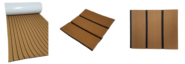 eva faux teak sheet