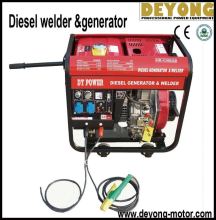 5kw 50-190amps diesel welding generator