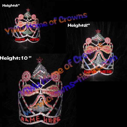 Krismas adat Mahkota Pageant Krismas Crown