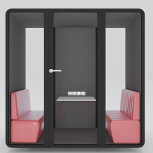 Soundproof Office Booth Company Indoor Double Phone Booth