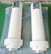 Long stroke single acting hydraulic cylinder