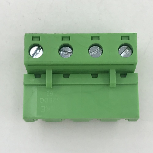 7.62MM pitch plug-in male and female terminal block