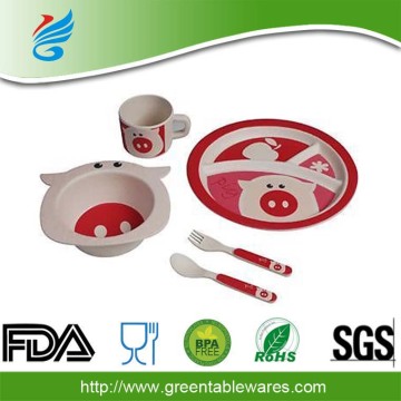 Dishes Kids Dinnerware Sets Plates Bowl Cup for Children Use