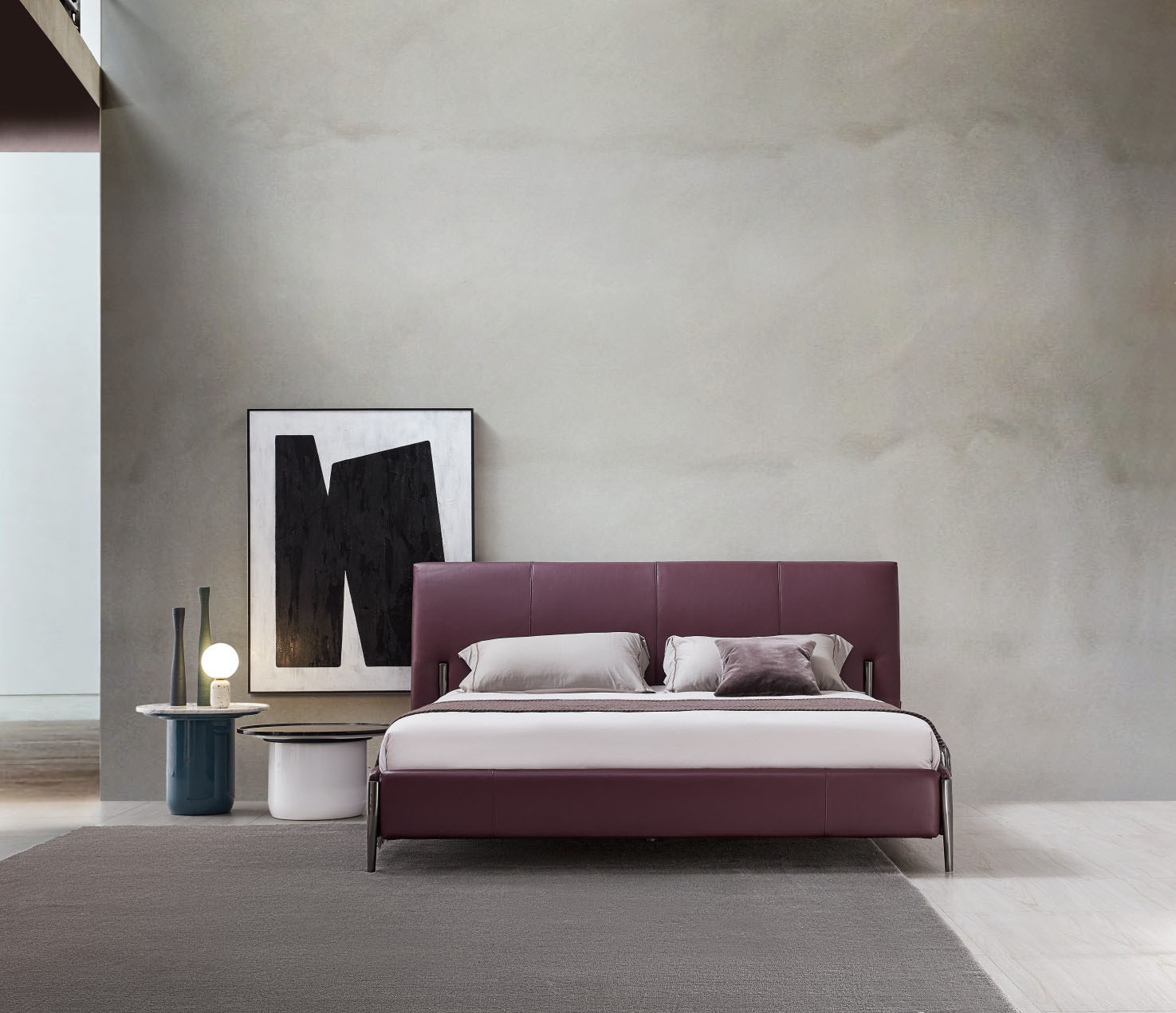 Villa Furniture Luxury King Size Bed