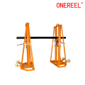 Hydraulic Cable Reel Stand Drum Jack with Spindle