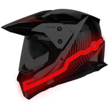 High Brightness Red Safety Motorcycle LED Helmet Light