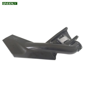 A109343 John Deere drill seed boot, left side