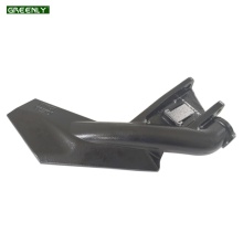 A109343 John Deere drill seed boot, left side