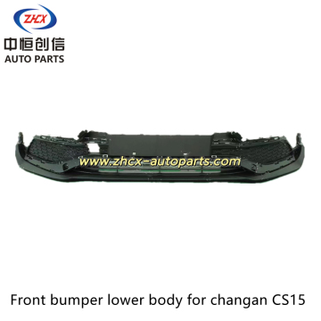 Front bumper lower body for changan CS15