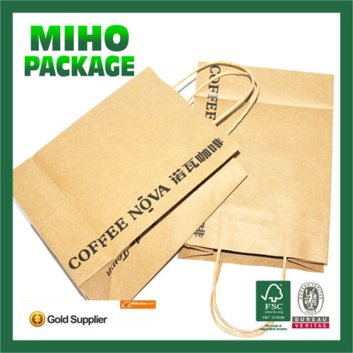 high quality kraft paper bags resealable