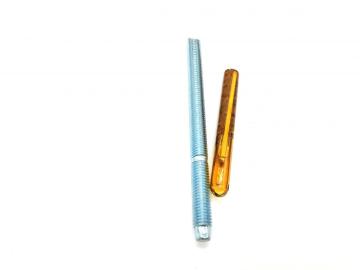 Chemically set expansion bolts