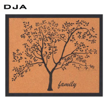 To Do List Whiteboard - Black Cork Board with Black Dry Erase Board Magnetic