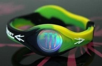 Oem Monster Anion Rubber Silicone Wristbands Silicone Balance Bracelet