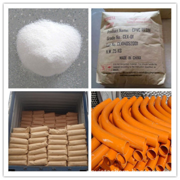 Resin cpvc terklorinasi polyvinyl chloride untuk pipa