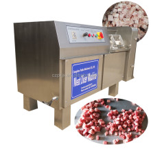 Industrial Chicken Meat Dicer: Frozen Meat Cube Cutter Machine