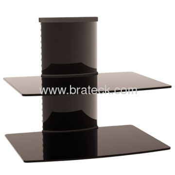 Two Shelves Aluminum Dvd Bracket?