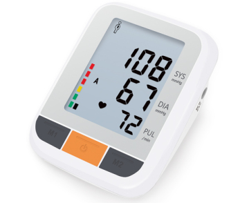 Upper arm type blood pressure monitor