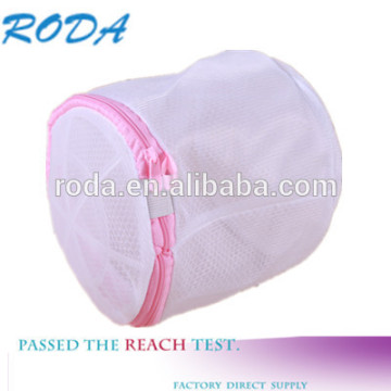 Cylinder polyester mesh taffeta laundry bag/laundry bag mesh