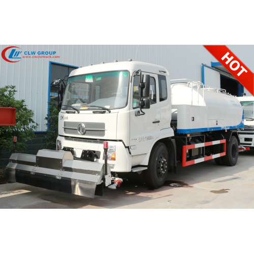 Novo caminhão de lavagem de rua Dongfeng Tianjin 8500litres