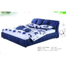 B076 Fabric  Bed,Bed Frames,Bedstead,Fashion Bed,Blue Bed
