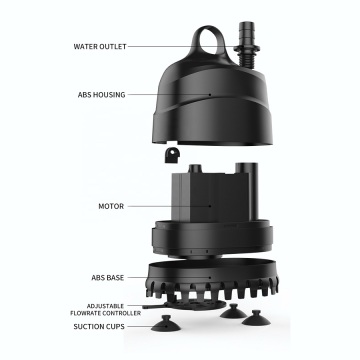 Durable submersible water pump for aquaponic