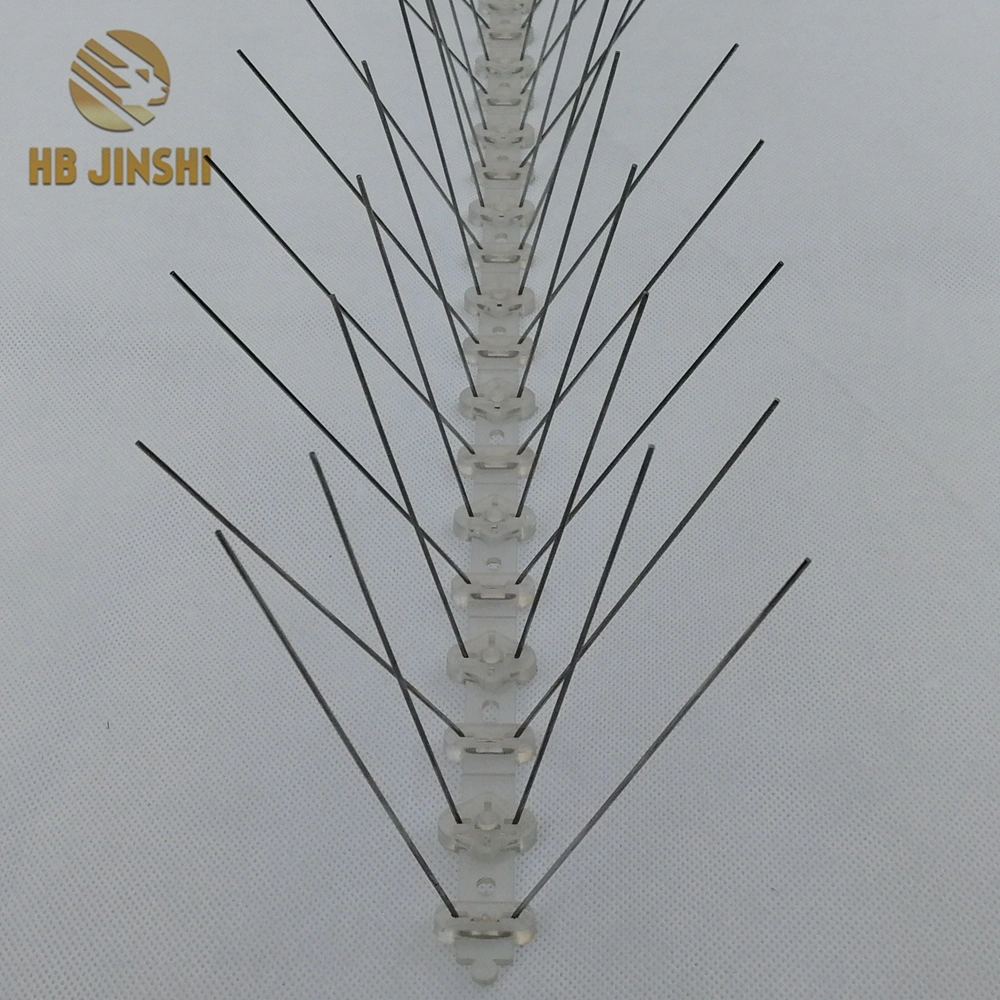 Polycarbonate Base 304 Stainless Steel Wire Anti Bird Spike