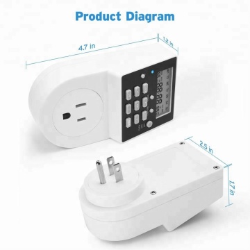 Electrical Digital plug Timer outlet